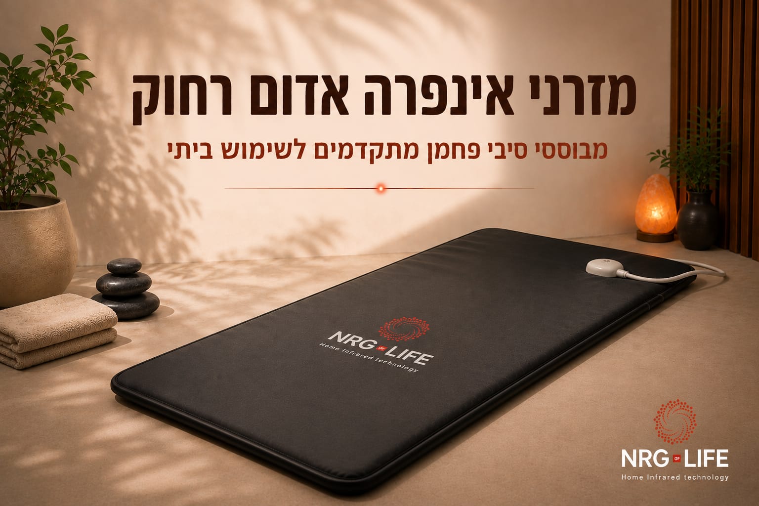 מזרני אינפרא אדום רחוק NRG LIFE
